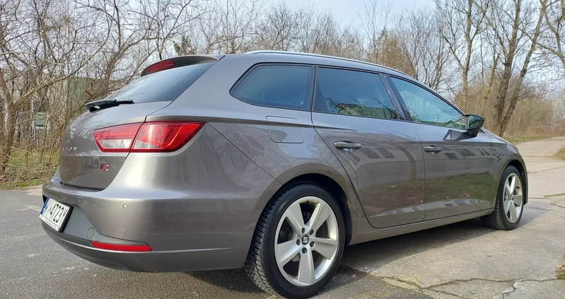 Seat Leon cena 34900 przebieg: 328700, rok produkcji 2015 z Warszawa małe 154